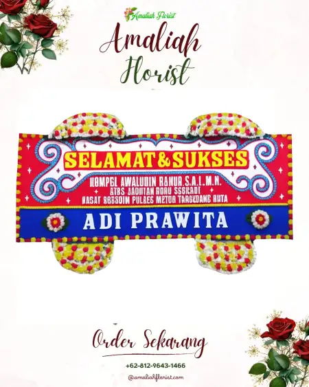 Papan Bunga Ucapan Selamat Tanjung Redeb